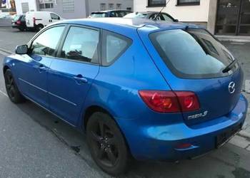 Mazda 3 silnik skrzynia chłodnice lampa air bag pasy na częś