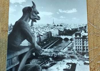 ROGATY DIABEŁ Z KATEDRY NOTRE DAME W PARYŻU