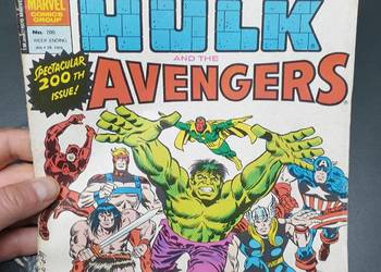 The Mighty World of Marvel nr 200 - Hulk & The Avengers 1976