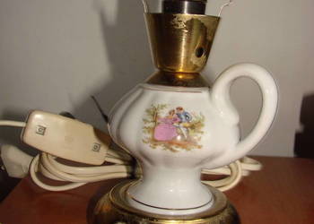 Polam Poznań porcelanowa lampka nocna PRL