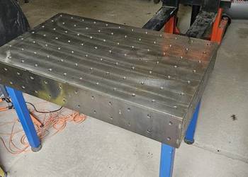 Dwa stoły spawalnicze 120x70 cm, frezowany blat na CNC, stal 12 mm wysyłka