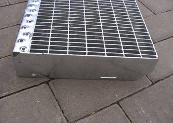 Nowość !! Stopnie metalowe drobne oczko 34x11 800x270mm 30x2