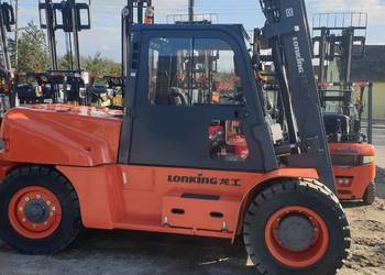 Nowy wózek widłowy marki LONKING LG100DT 10T CUMMINS gwaranc