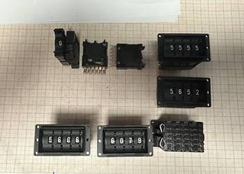 Przełącznik cyfrowy obrotowy 9 szt. Nowe (Z320)