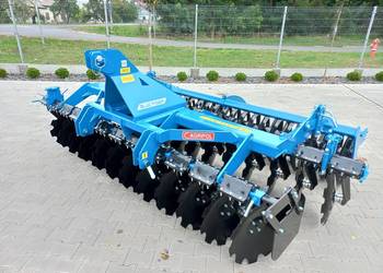 Brona talerzowa 2,5 m agregat uprawowy Blue Power 300 talerzówka wał rurowy