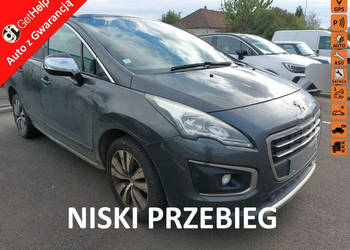 Peugeot 3008 Benz., Allure, nawigacja, kamera czujniki p/t, szklany dach, …