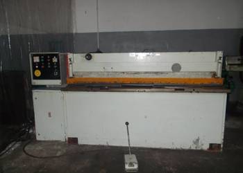 Gilotyna mechaniczna nożyce NTC 2000 x 2 ,5 mm (11.900,00 Netto)