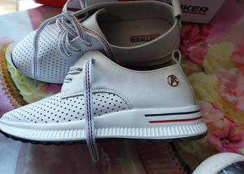 Buty sportowe Nowe skórzane białe Artiker rozm. 38 w.24,3 cm