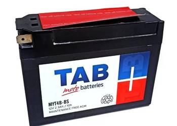 Akumulator motocyklowy TAB MYT4B-BS 12V 2.3Ah 40A
