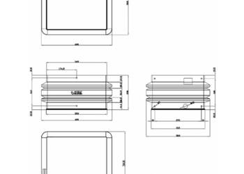 Osłona podstawy pneumatycznej fotela AMA SEAT ACC093