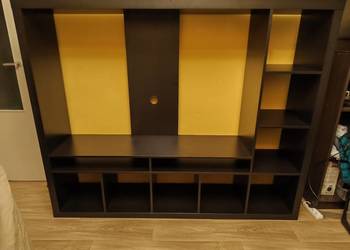 Szafka regał RTV IKEA Lappland ciemnobrązowa stan bdb jak kallax