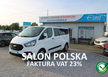 Ford Transit Custom Salon Polska F-vat netto 76341 PLN Gwarancja 9 miejsc …