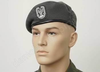 Beret wojskowy Wojska Polskiego - stalowy rozm. 55 lotnictwo wojskowe