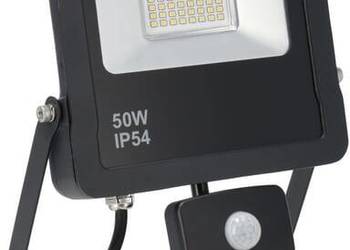 Oprawa oświetleniowa LED, 50W, 3000K z czujnikiem KRFL50830SBK