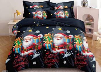 Posciel 3 częściowa świąteczna