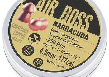 Śrut Apolo Air Boss Barracuda Copper 4.52 mm, 250 szt. 070.g/ 11.0gr (3000…