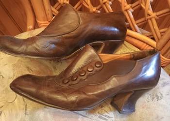 Damskie buty ze skóry, rozmiar 38,5