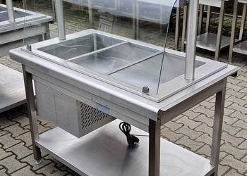 BEMAR BAR CHŁODNICZY - STALGAST - 3 X1/1 GN Z NADSTAWKĄ PRZESZKLONĄ - M.111