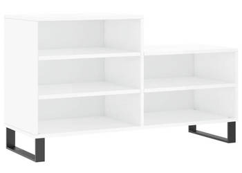 Szafka na buty wysoki połysk biała 102x36x60 cm WM-831398