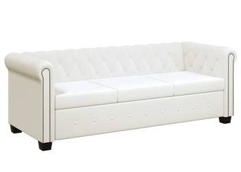 vidaXL Sofa 3-osobowa w stylu Chesterfield(SKU:242372)