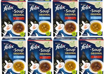 Mokra karma dla kota FELIX Soup Original Rybne Smaki Wiejski