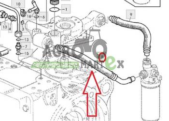 AL157755 WĄŻ HYDR JD