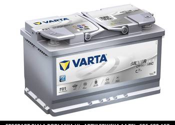 Akumulator VARTA Silver Dynamic AGM START&STOP A6 80Ah 800A