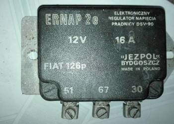 Fiat 126 p,Elektroniczny regulator prądnicy ,12 V , 16 A