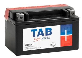 TAB YTX7A-BS (MYTX7A-BS) 12V 6Ah 70A