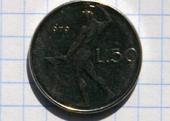 50 LIRÓW 1979 ROK - WŁOCHY