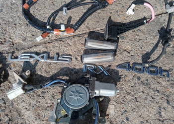 Lexus RX 400H części klapy bagażnika silniczek wycieraczek