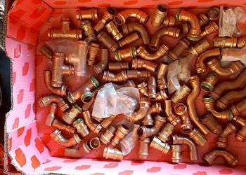 kształtki miedziane zaciskowe 22mm