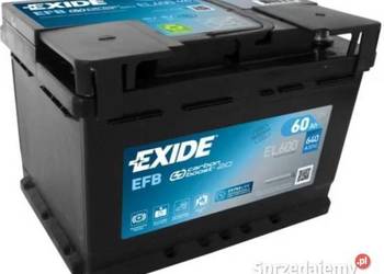 Akumulator 60Ah 640A Exide EFB