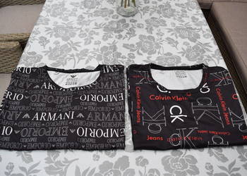 Dwie Duże Koszulki*4x XL*Armani*Calvin Klein*Olsztyn*Wysyłka
