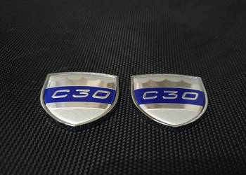 Nowe Znaczki Emblematy naklejki Executive Volvo C30 2szt Okazja
