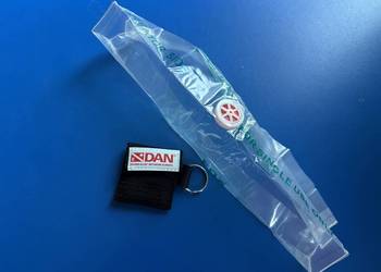 Maseczka do sztucznego oddychania DAN – jednorazowa, w formie breloczka