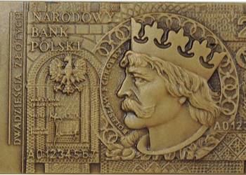MEDAL - NUMIZMAT - SZTABKA - BANKNOT - 20 ZŁ(K45)