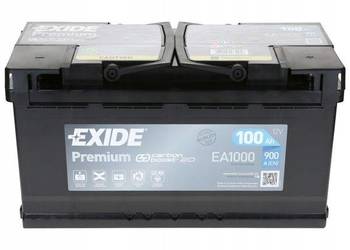 Akumulator Exide Premium 12V 100Ah 900A L5 P+ EA1000