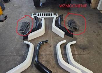 Wzmocnienie pod nadkole Jeep Wrangler JK Przód st