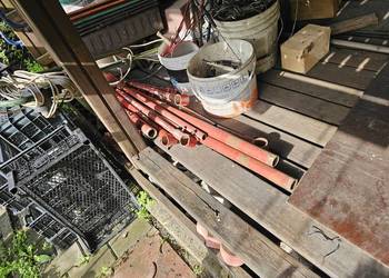 rusztowanie kotwy metalowe do altany , wysięgnik do muru