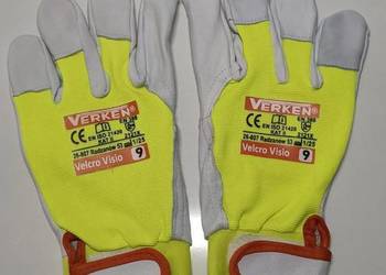 Rękawice robocze skórzane Verken VelcroVisio r.9-10