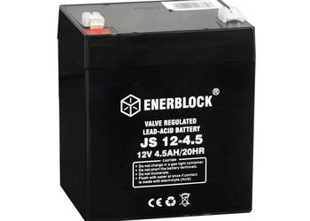 Akumulator 12V 4,5 Ah ENERBLOCK AGM JS12-4.5