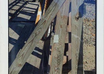 OKNA KacprzaK Witryna 81X145 FIX Używany PCV Plastikowy