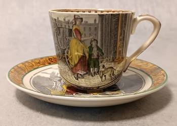 Kolekcjonerska Filiżanka ADAMS Duet Angielska Porcelana