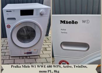 Pralka Miele W1 WWE 668 WPS, Active, TwinDos, menu PL, 8kg
