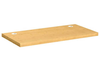 Blat do biurka 110x55x4 cm bambusowy WM-352763