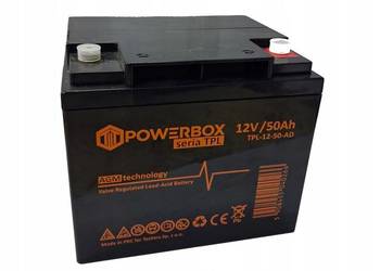Akumulator Powerbox 50Ah Agm do UPS/PIEC