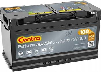 Akumulator CA1000 Centra Futura 100Ah 900A P+