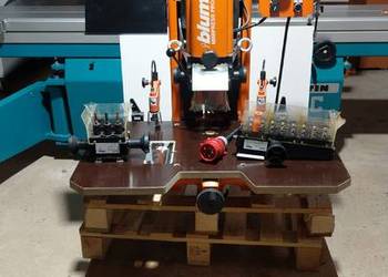 Wiertarka pod zawiasy Blum Minipress Pro wraz z akcesoriami