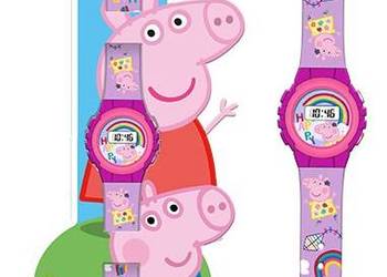 Zegarek Cyfrowy Elektroniczny dla Dzieci Świnka Peppa Pig